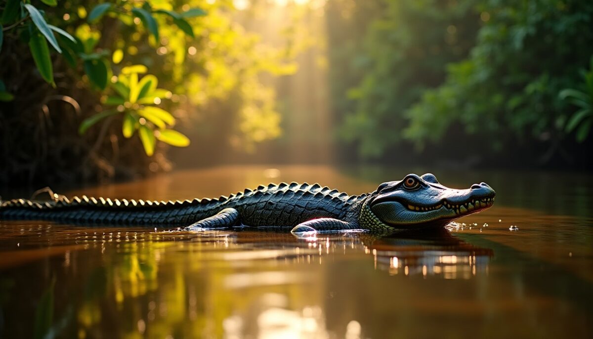 Les caïmans de Guyane : Une menace réelle pour l'homme ou simple malentendu ?