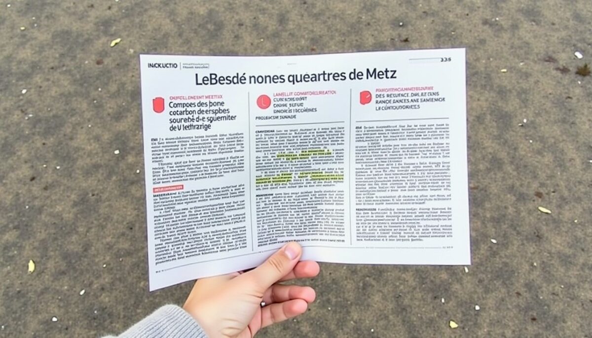 Les quartiers de Metz : guide des zones sensibles, conseils de sécurité et espaces paisibles
